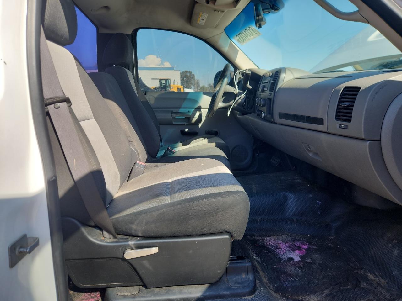2008 Gmc Sierra C1500 White vin: 1GTEC14X68Z126834