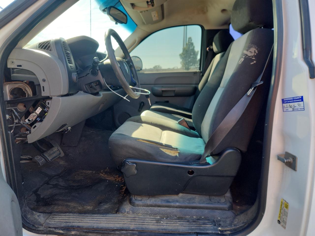 2008 Gmc Sierra C1500 White vin: 1GTEC14X68Z126834