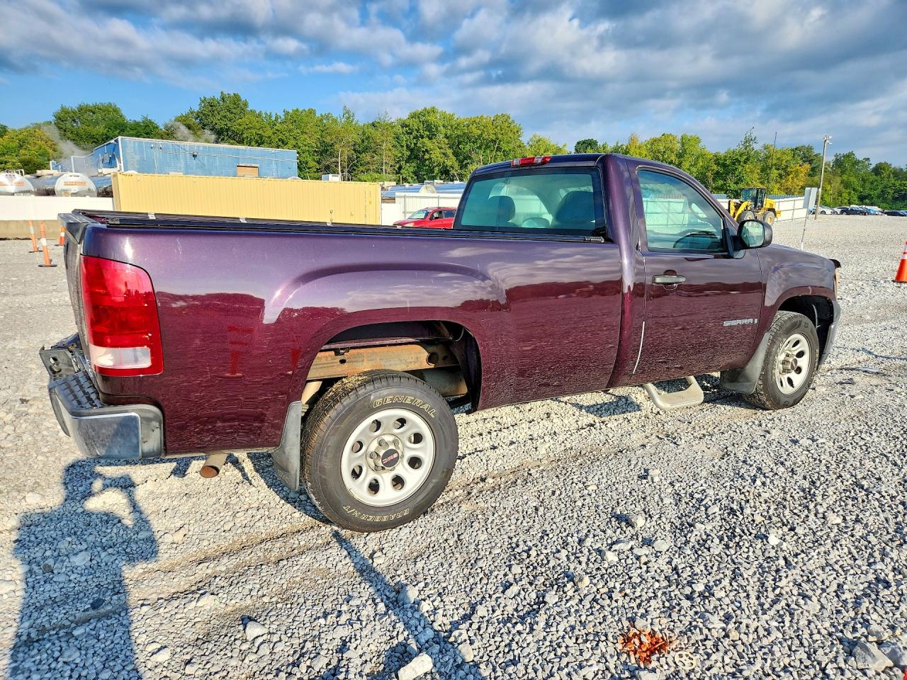 2008 Gmc Sierra C1500 Maroon vin: 1GTEC14X68Z310784