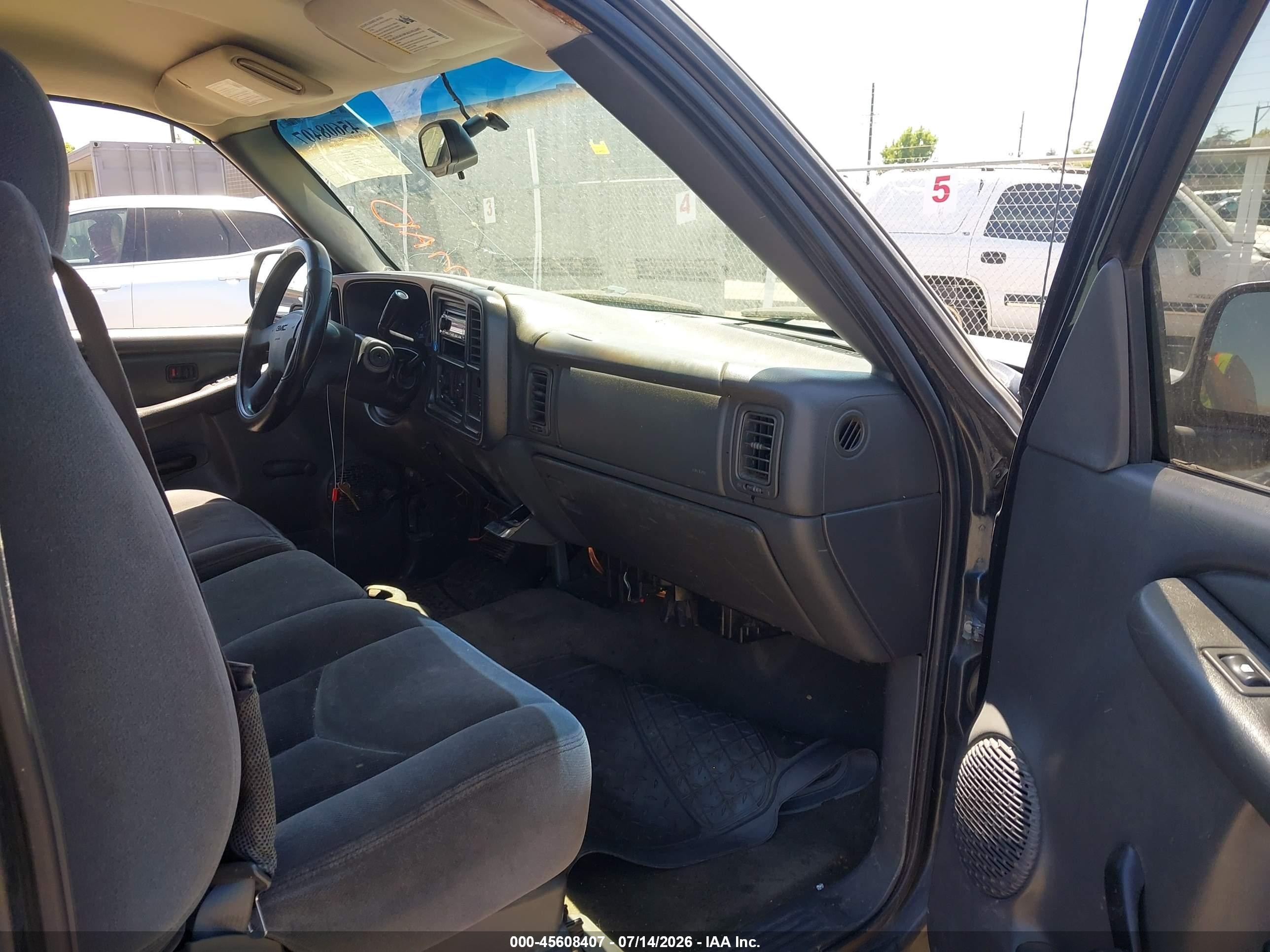 2003 Gmc Sierra 1500   Gray vin: 1GTEC14X73Z315596