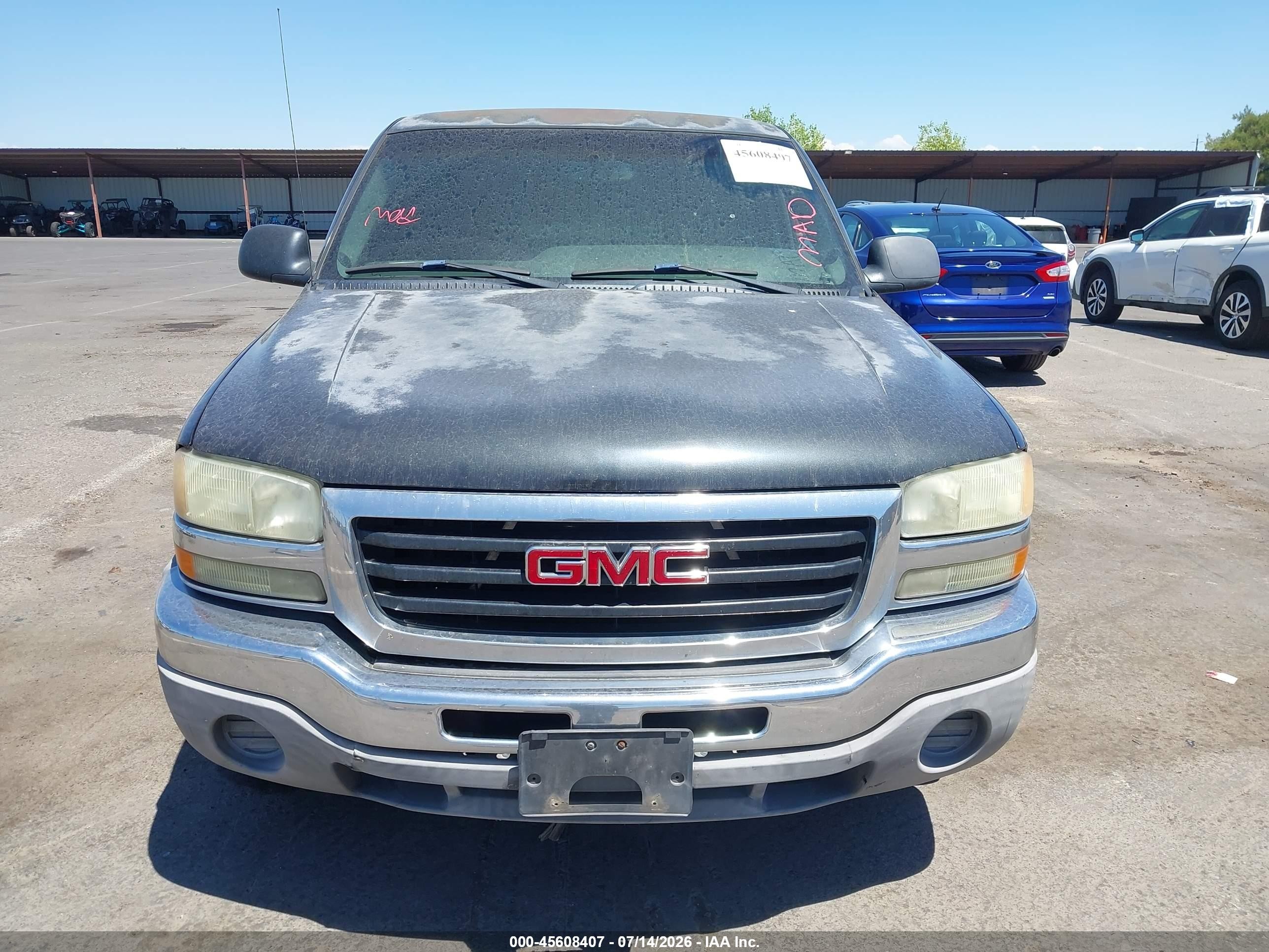 2003 Gmc Sierra 1500   Gray vin: 1GTEC14X73Z315596