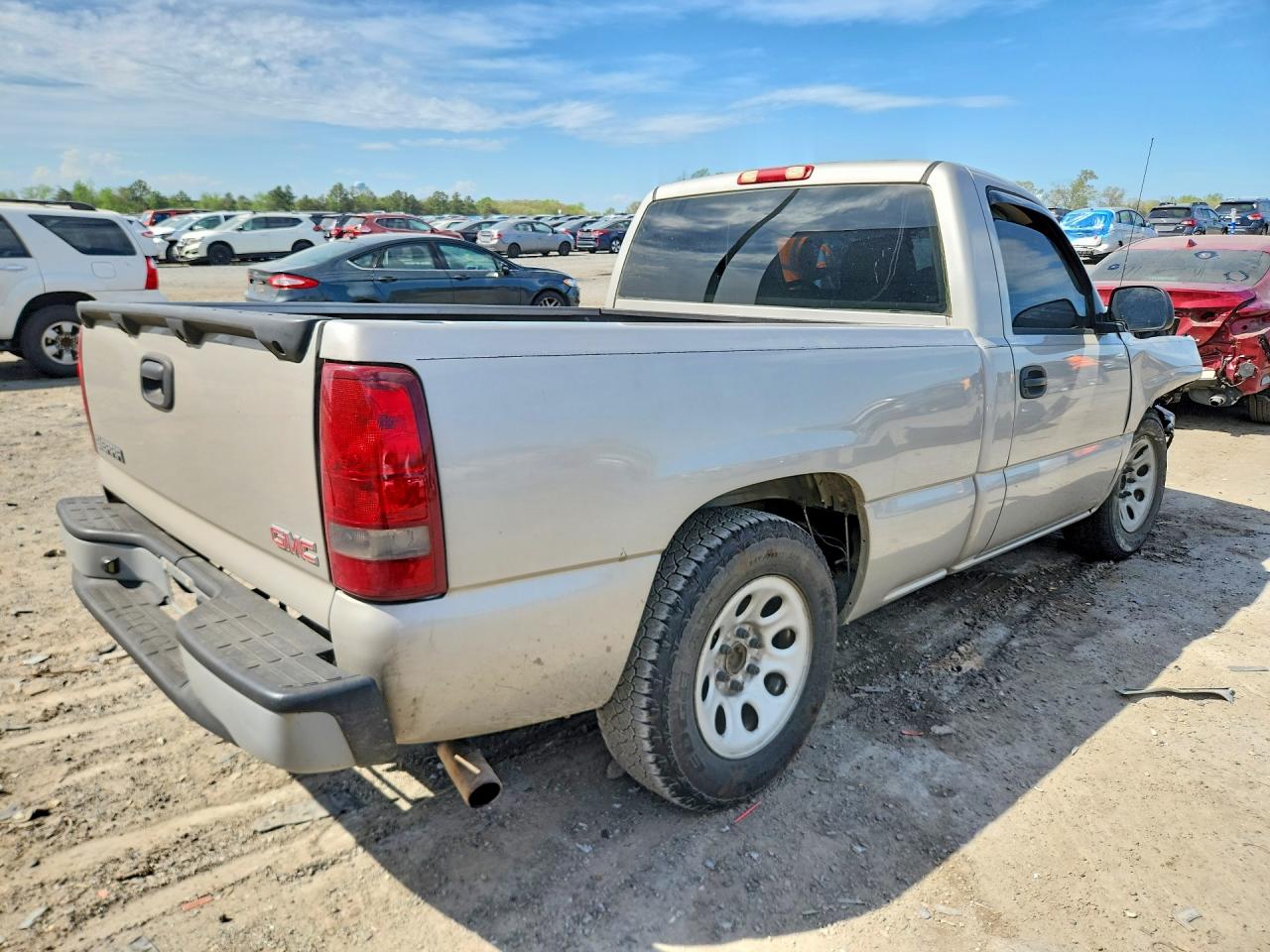 2006 Gmc New Sierra C1500 Silver vin: 1GTEC14X76Z126354