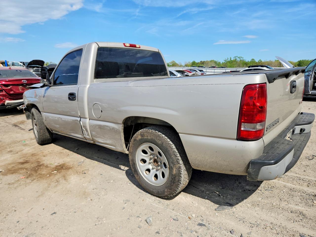 2006 Gmc New Sierra C1500 Silver vin: 1GTEC14X76Z126354