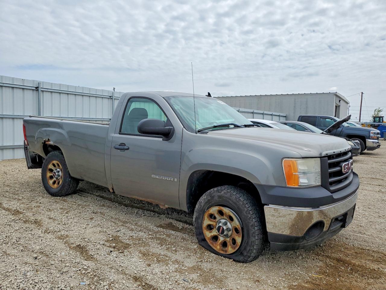 2008 Gmc Sierra C1500 Серый vin: 1GTEC14X78Z111324