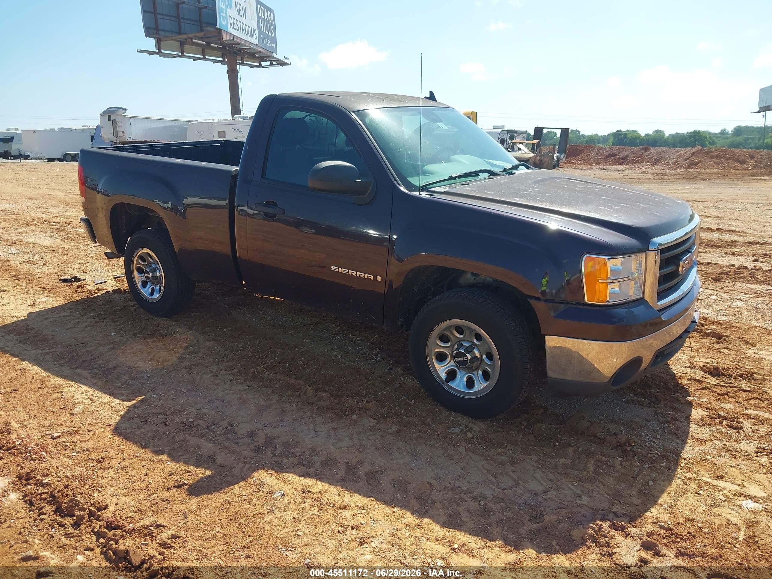2008 Gmc Sierra 1500 Work Truck Purple vin: 1GTEC14X78Z148762