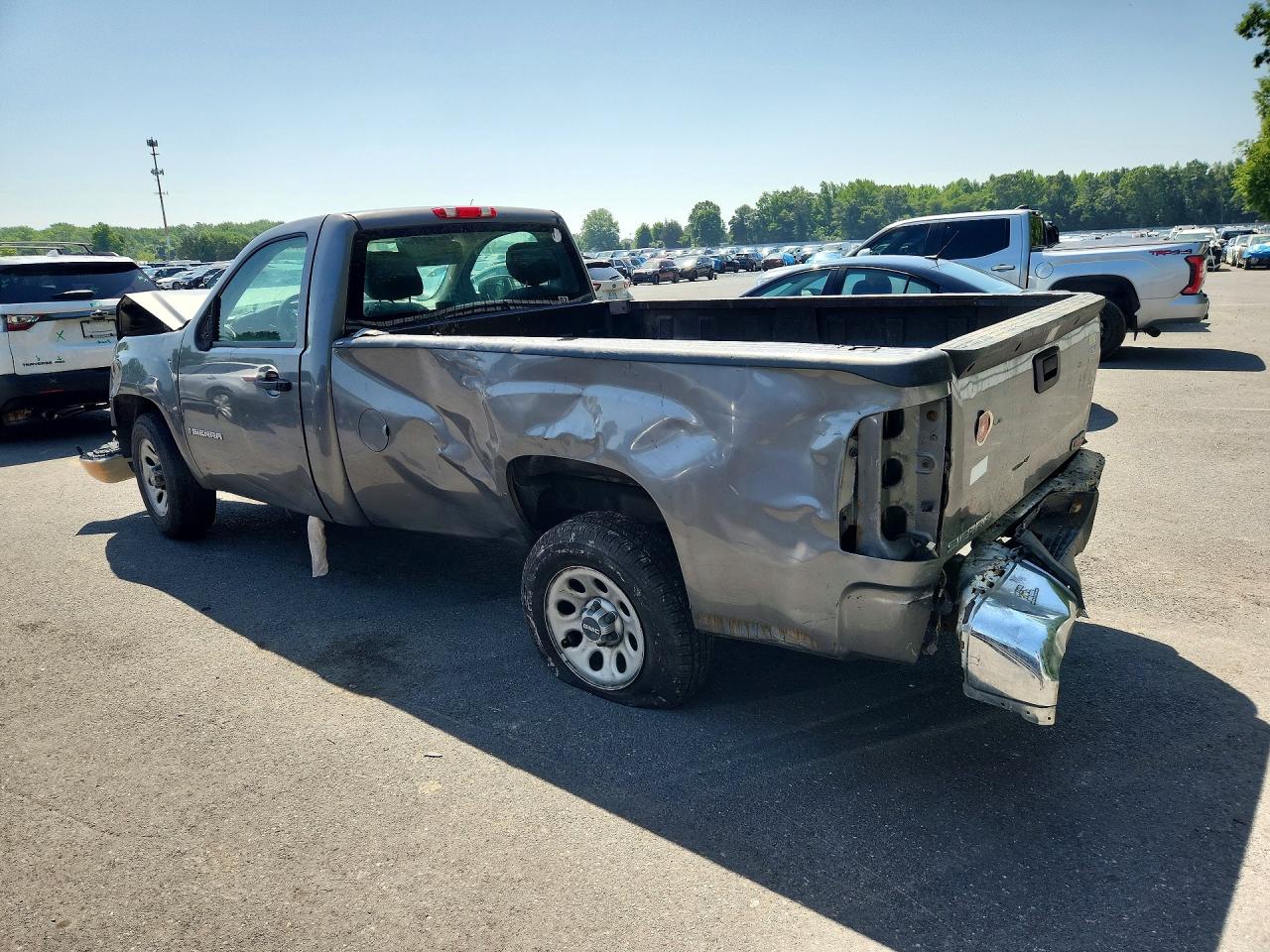 2008 Gmc Sierra C1500 Серый vin: 1GTEC14X78Z182684