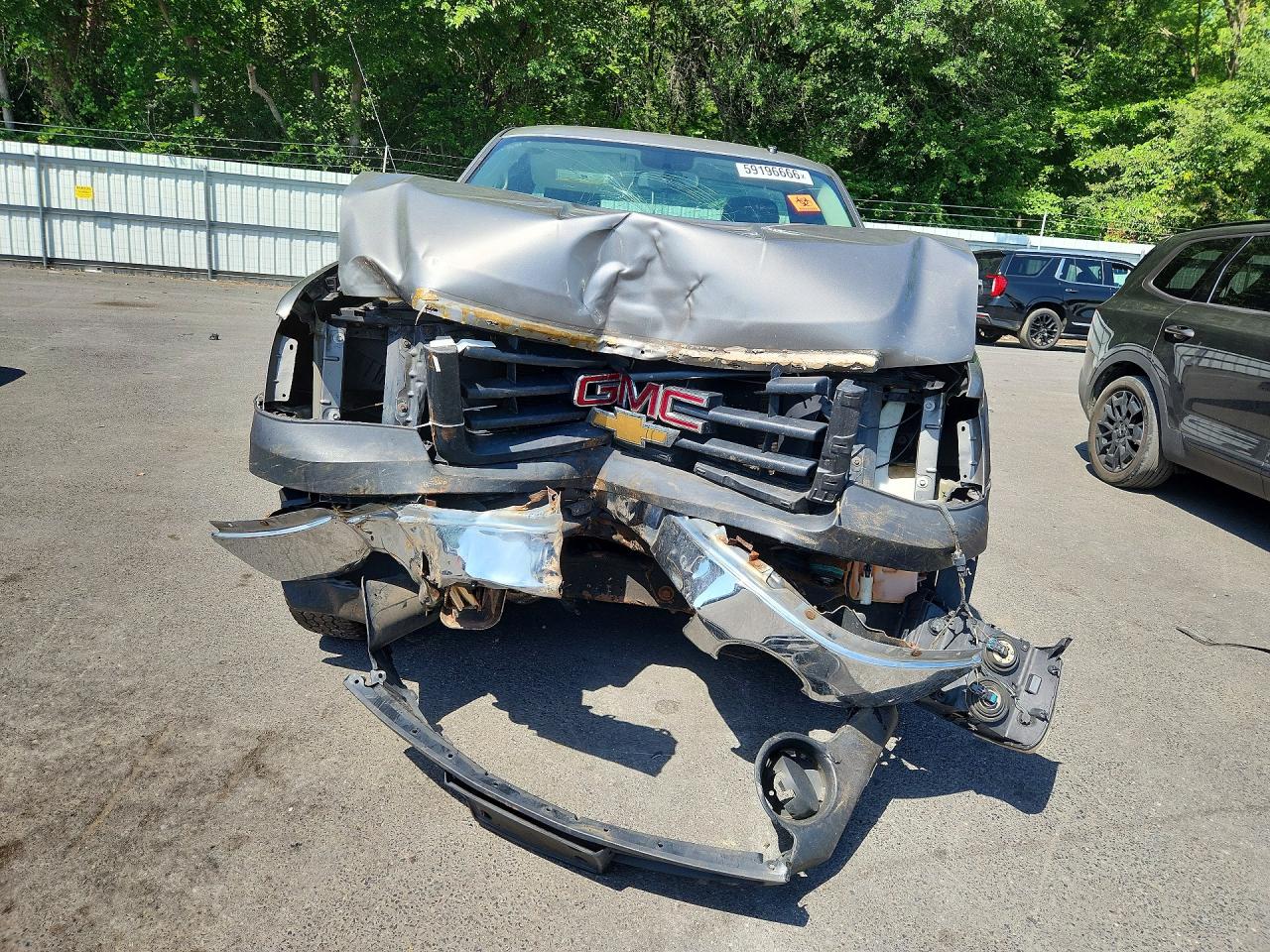2008 Gmc Sierra C1500 Серый vin: 1GTEC14X78Z182684