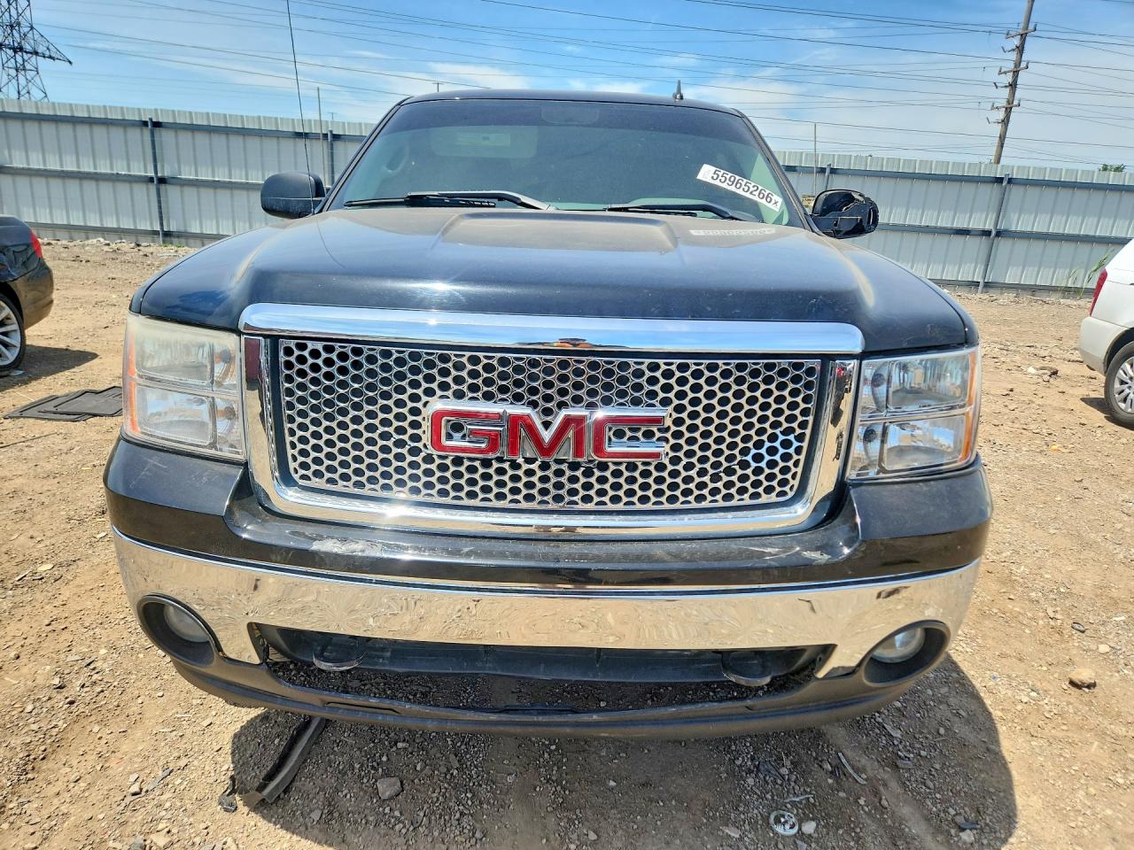 2008 Gmc Sierra C1500 Black vin: 1GTEC14X78Z209723