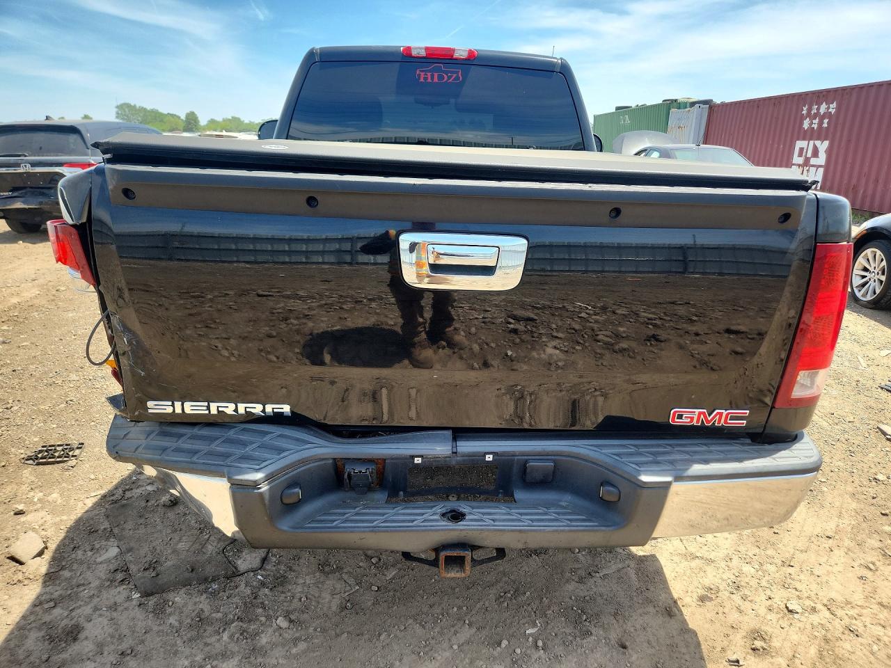 2008 Gmc Sierra C1500 Black vin: 1GTEC14X78Z209723