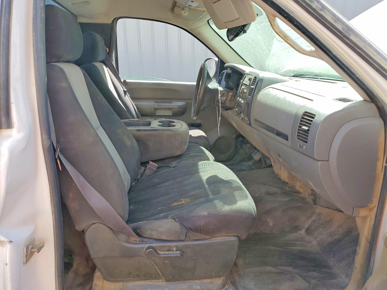 2009 Gmc Sierra C1500 White vin: 1GTEC14X79Z213658
