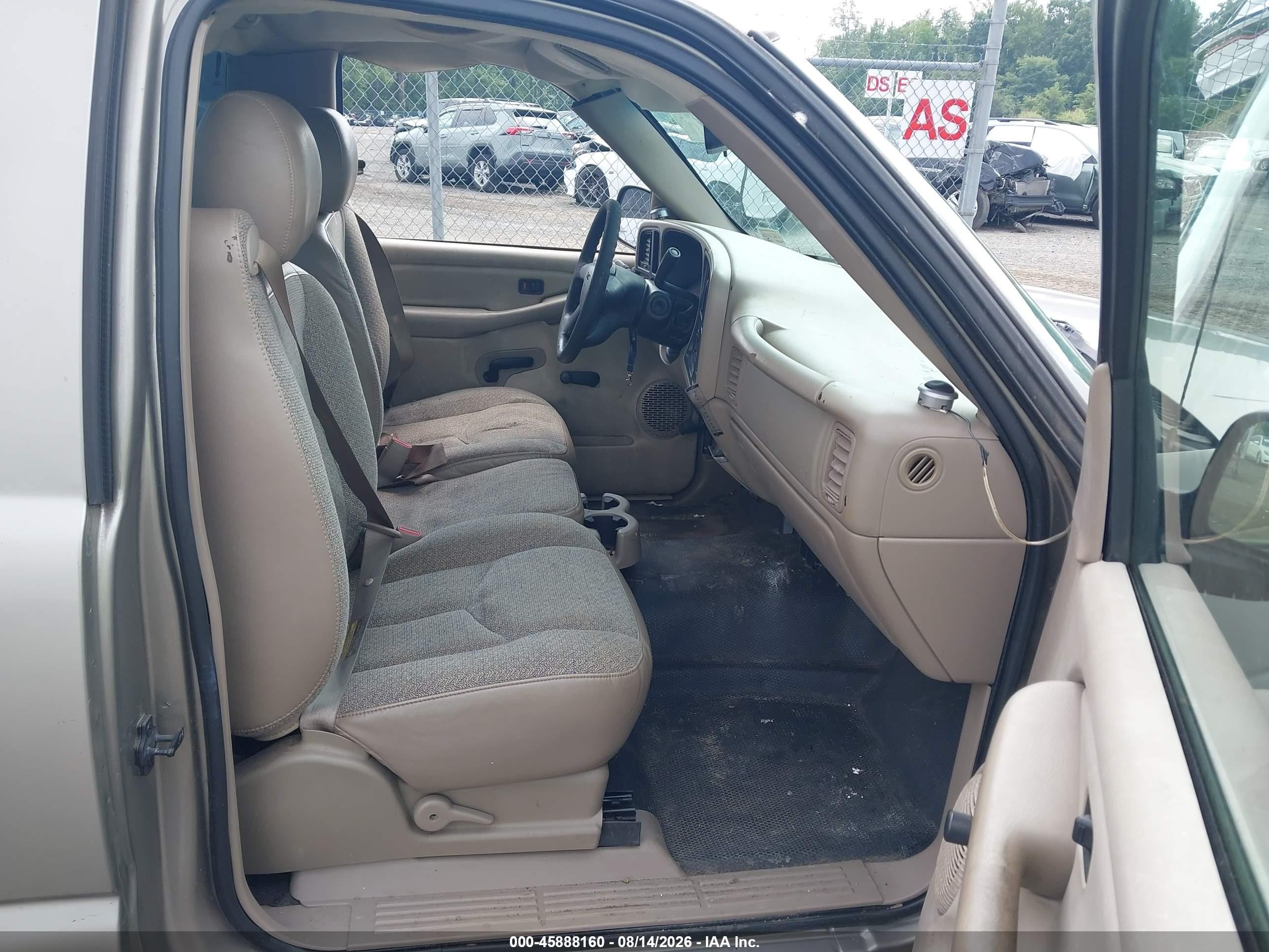 2003 Gmc Sierra 1500 Work Truck Gray vin: 1GTEC14X83Z265033