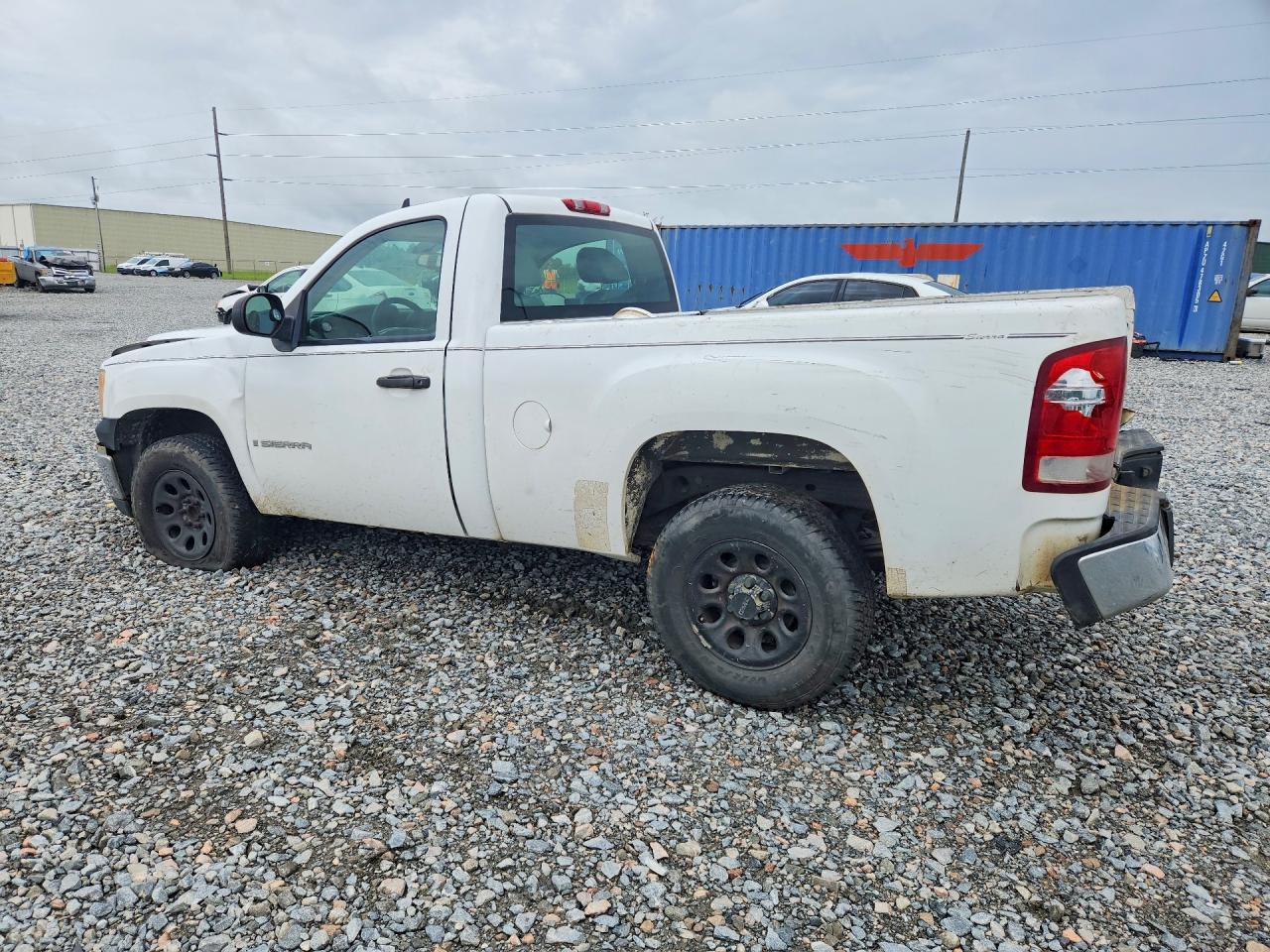 2008 Gmc Sierra C1500 White vin: 1GTEC14X88Z103944