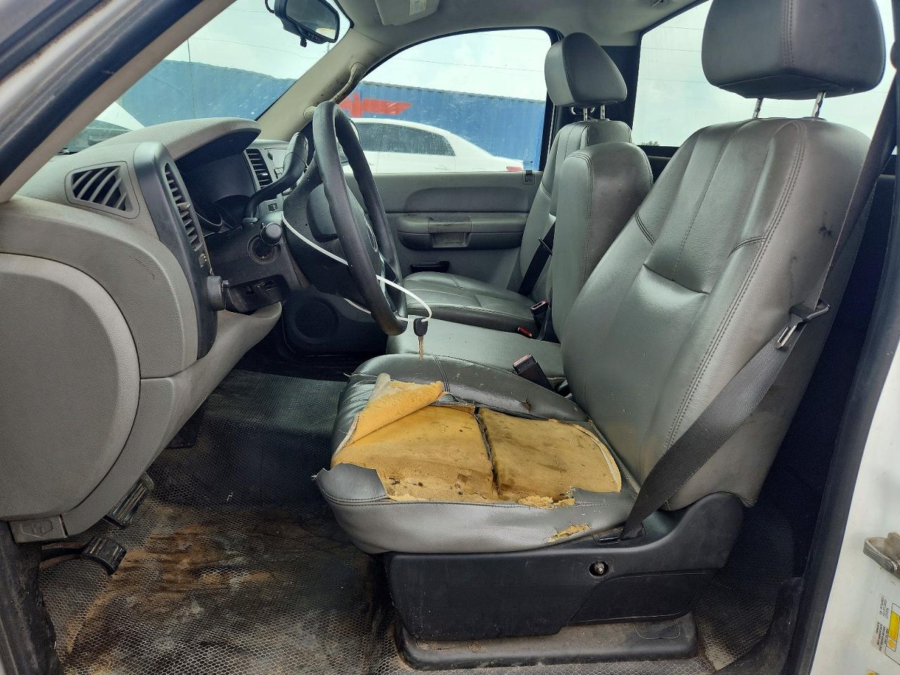 2008 Gmc Sierra C1500 White vin: 1GTEC14X88Z103944
