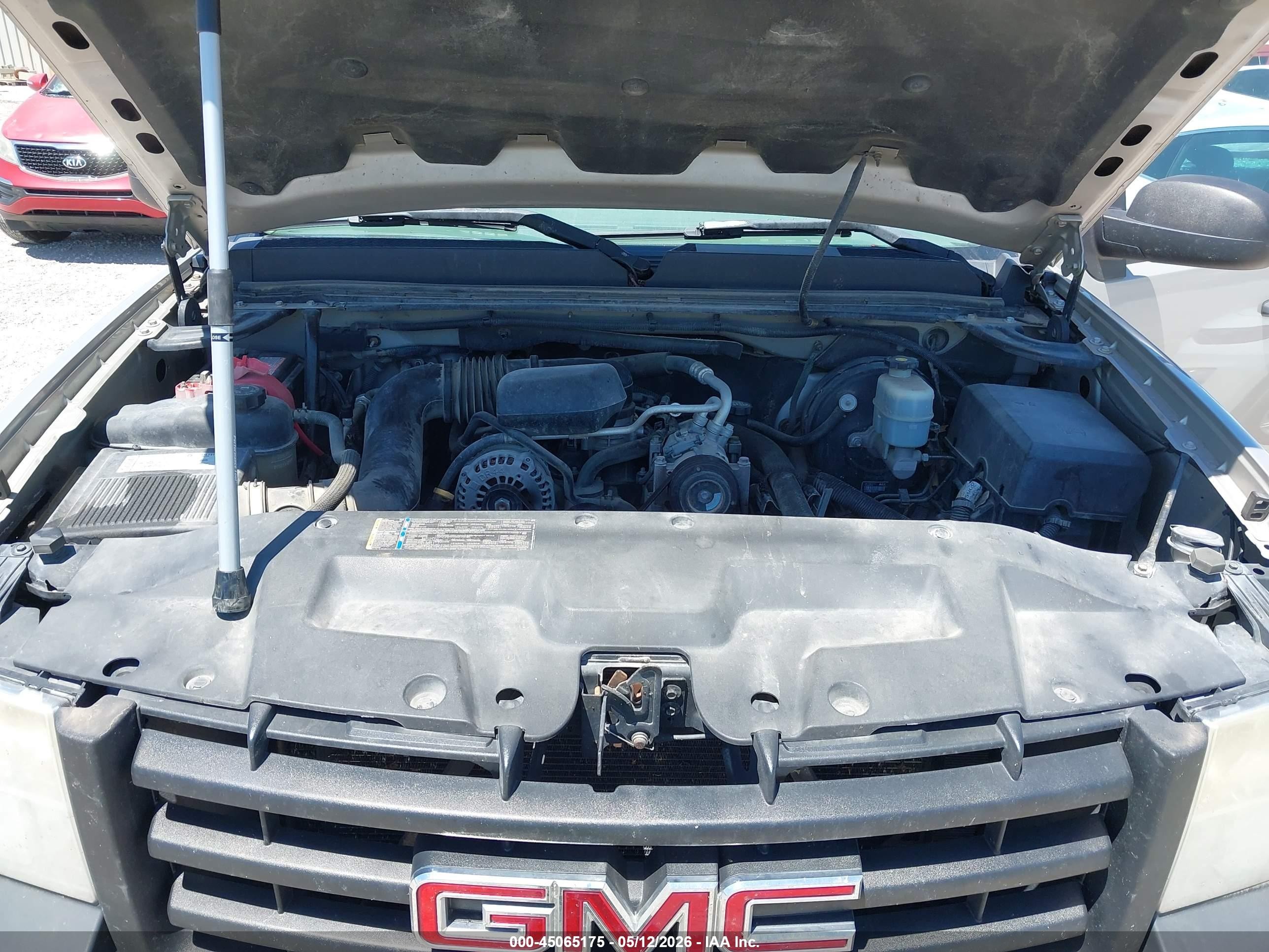 2008 Gmc Sierra 1500 Work Truck Silver vin: 1GTEC14X88Z246845