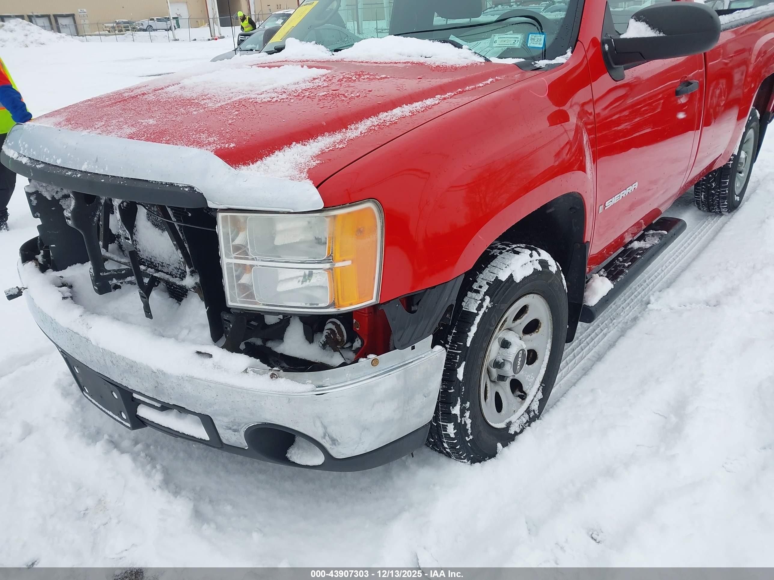 2008 Gmc Sierra 1500 Work Truck Red vin: 1GTEC14X88Z325545