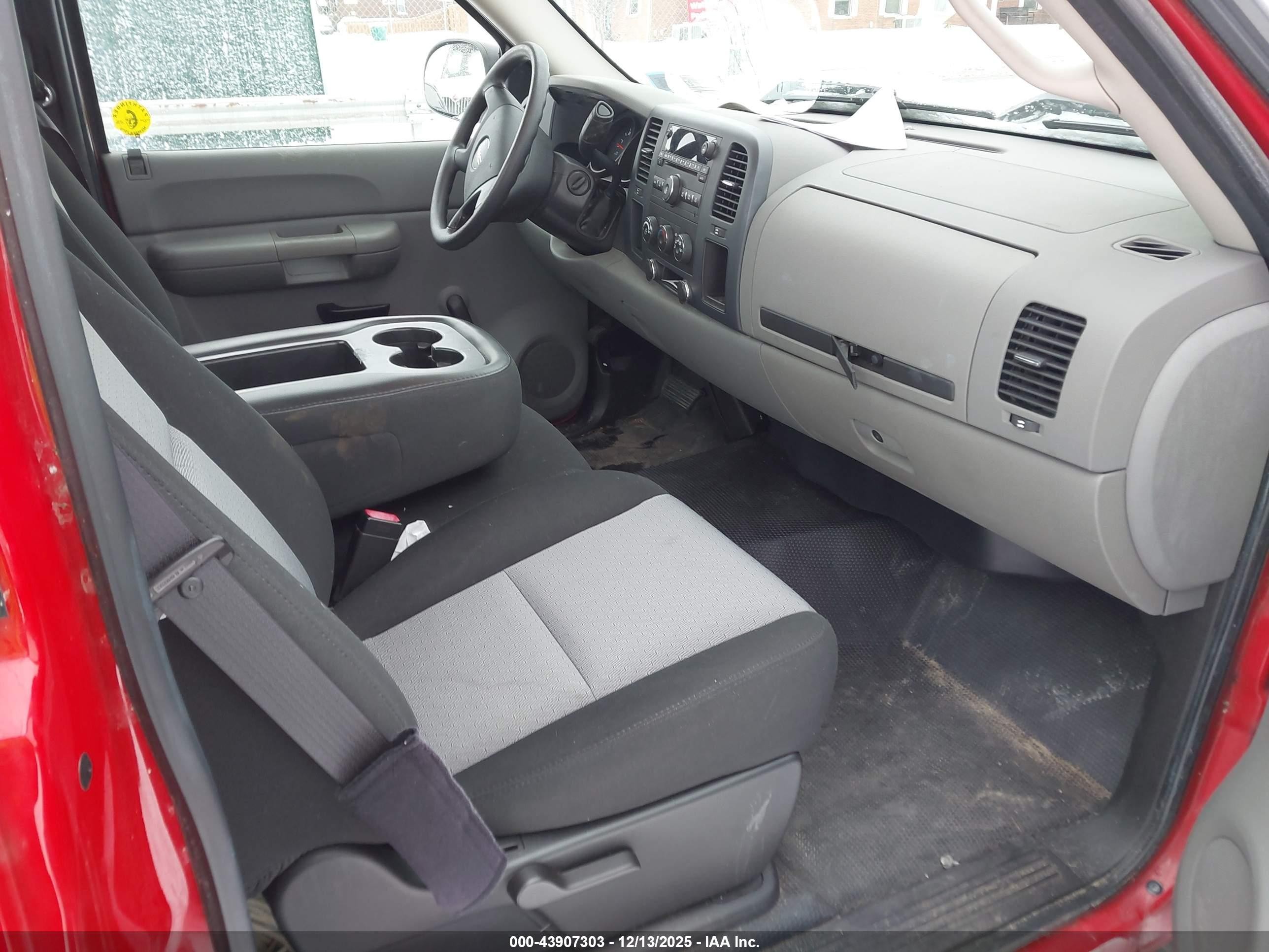 2008 Gmc Sierra 1500 Work Truck Red vin: 1GTEC14X88Z325545