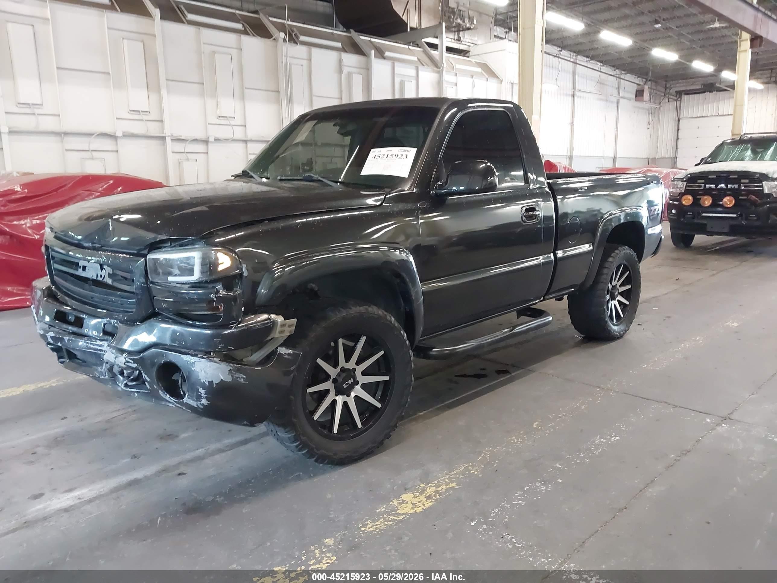 2003 Gmc Sierra 1500   Black vin: 1GTEC14X93Z321691