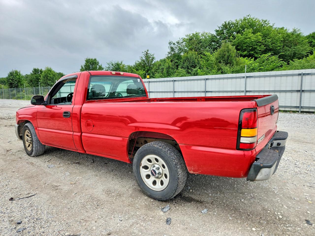 2006 Gmc New Sierra C1500 Красный vin: 1GTEC14X96Z112780