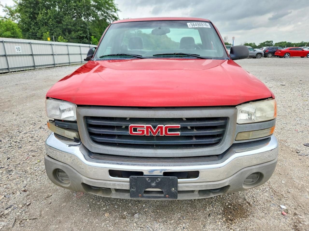 2006 Gmc New Sierra C1500 Красный vin: 1GTEC14X96Z112780