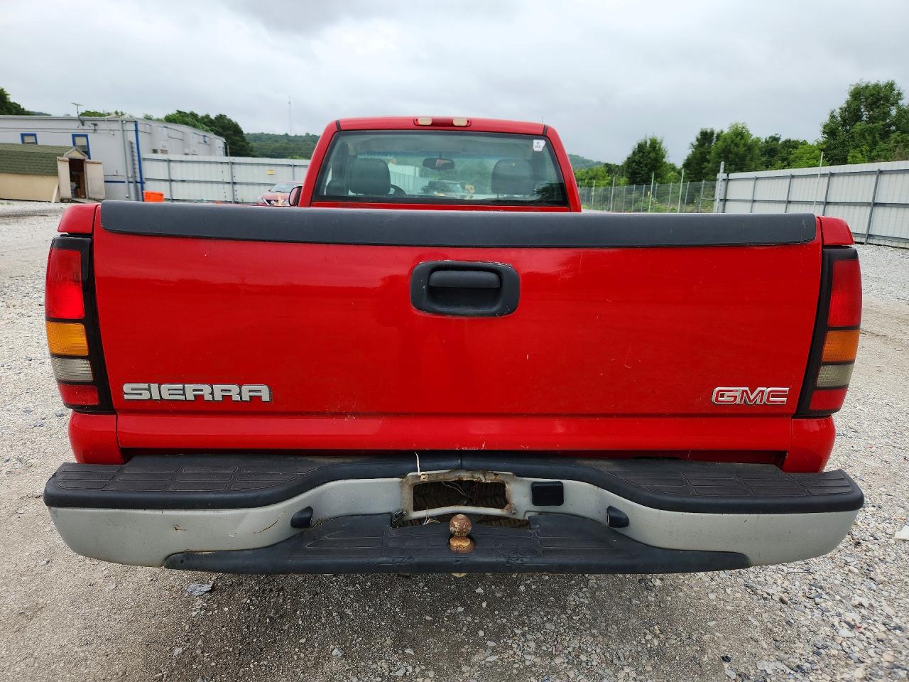 2006 Gmc New Sierra C1500 Красный vin: 1GTEC14X96Z112780
