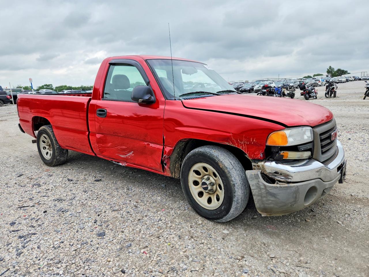 2006 Gmc New Sierra C1500 Красный vin: 1GTEC14X96Z112780
