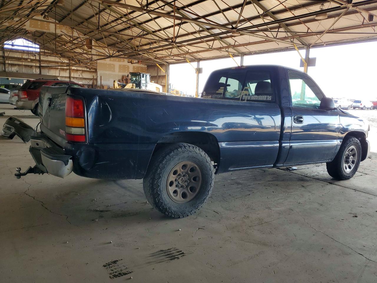 2006 Gmc New Sierra C1500 Blue vin: 1GTEC14X96Z134908