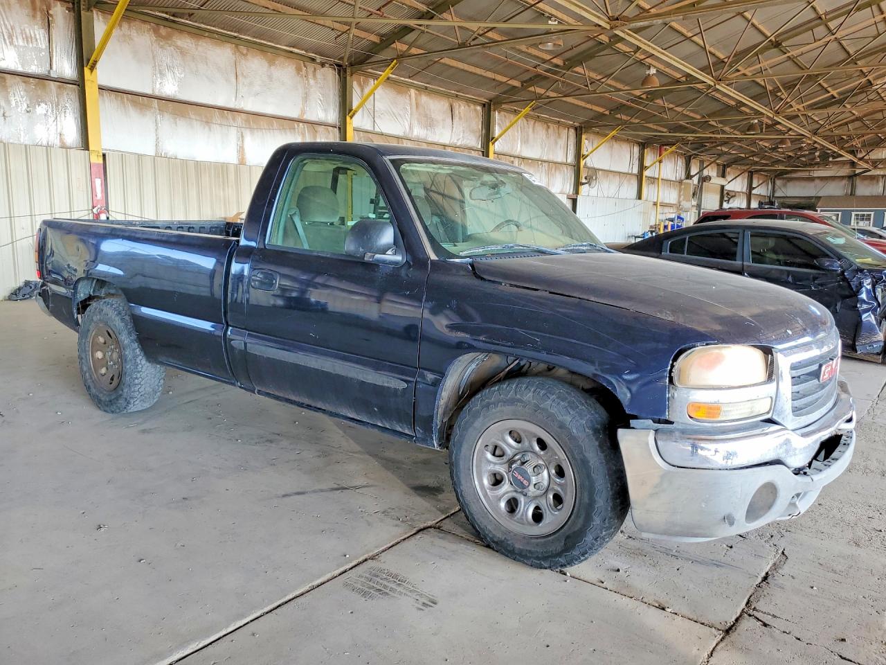 2006 Gmc New Sierra C1500 Blue vin: 1GTEC14X96Z134908