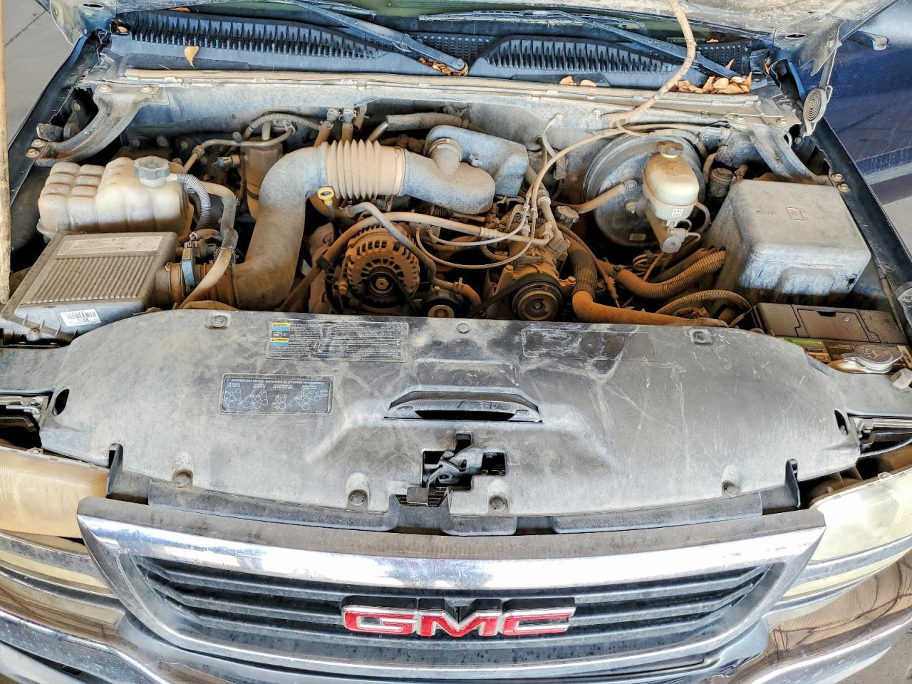 2006 Gmc New Sierra C1500 Blue vin: 1GTEC14X96Z134908
