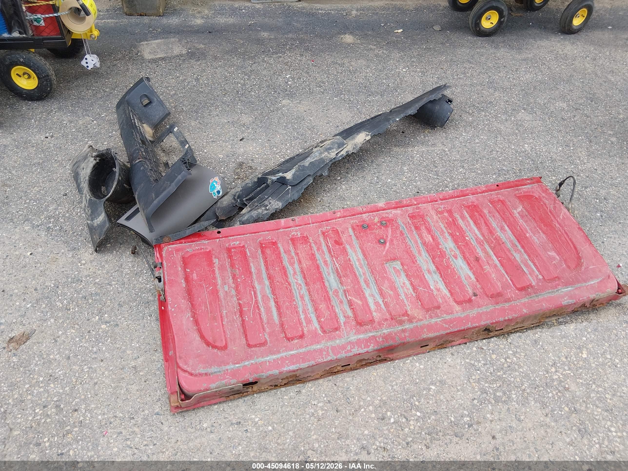 2007 Gmc Sierra 1500 Work Truck Red vin: 1GTEC14X97Z636254