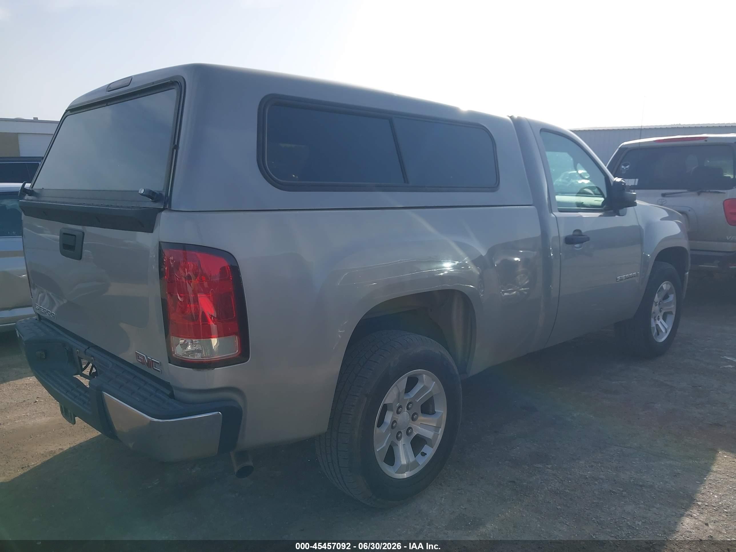 2008 Gmc Sierra 1500 Work Truck Серебряный vin: 1GTEC14X98Z303182