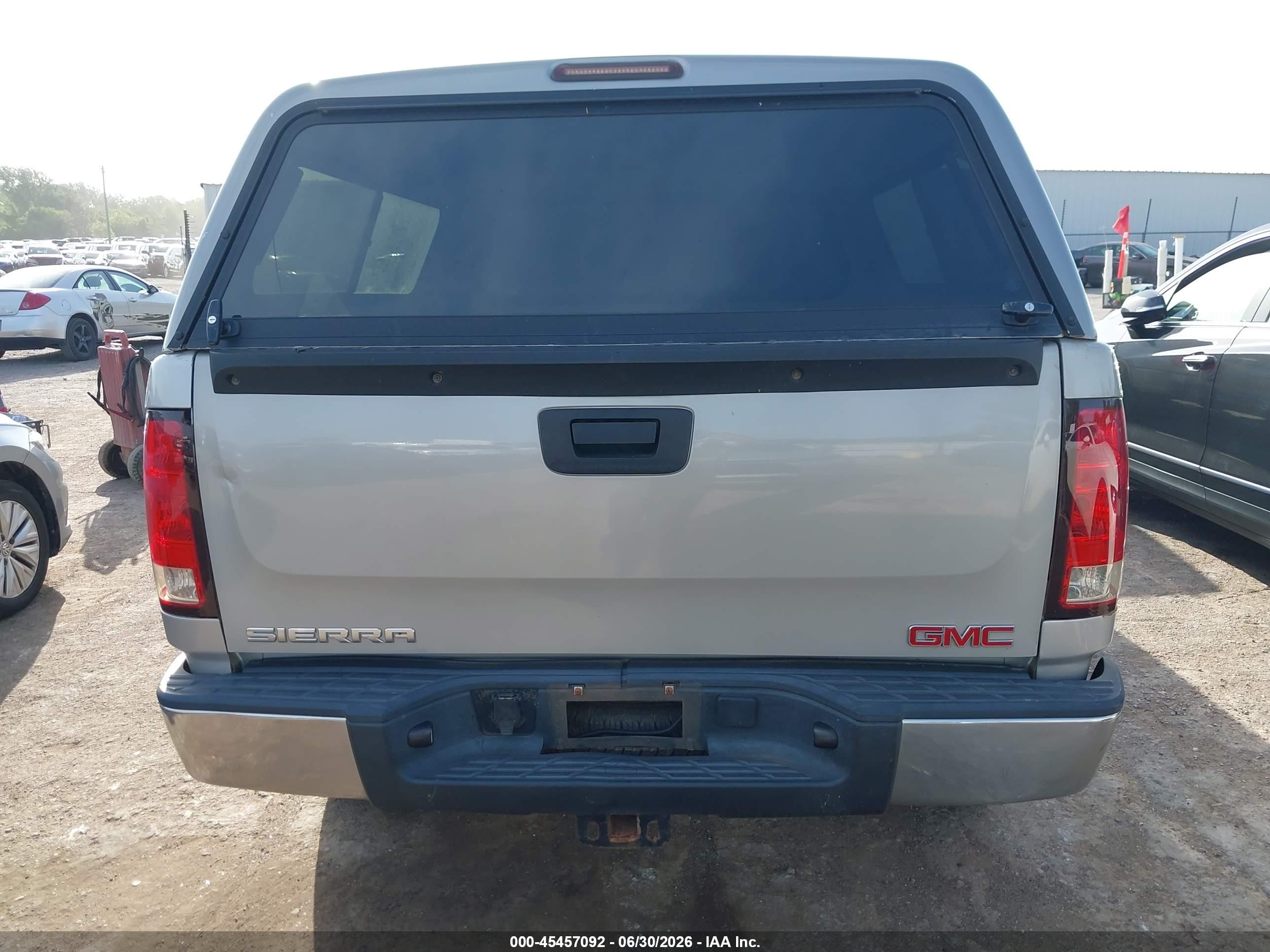 2008 Gmc Sierra 1500 Work Truck Серебряный vin: 1GTEC14X98Z303182