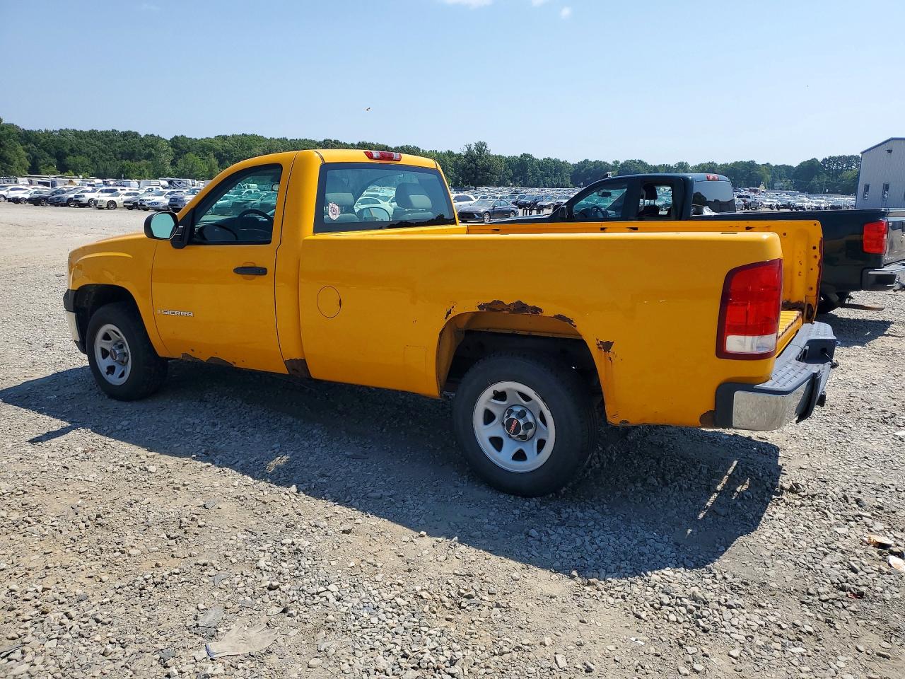 2009 Gmc Sierra C1500 Yellow vin: 1GTEC14X99Z127008
