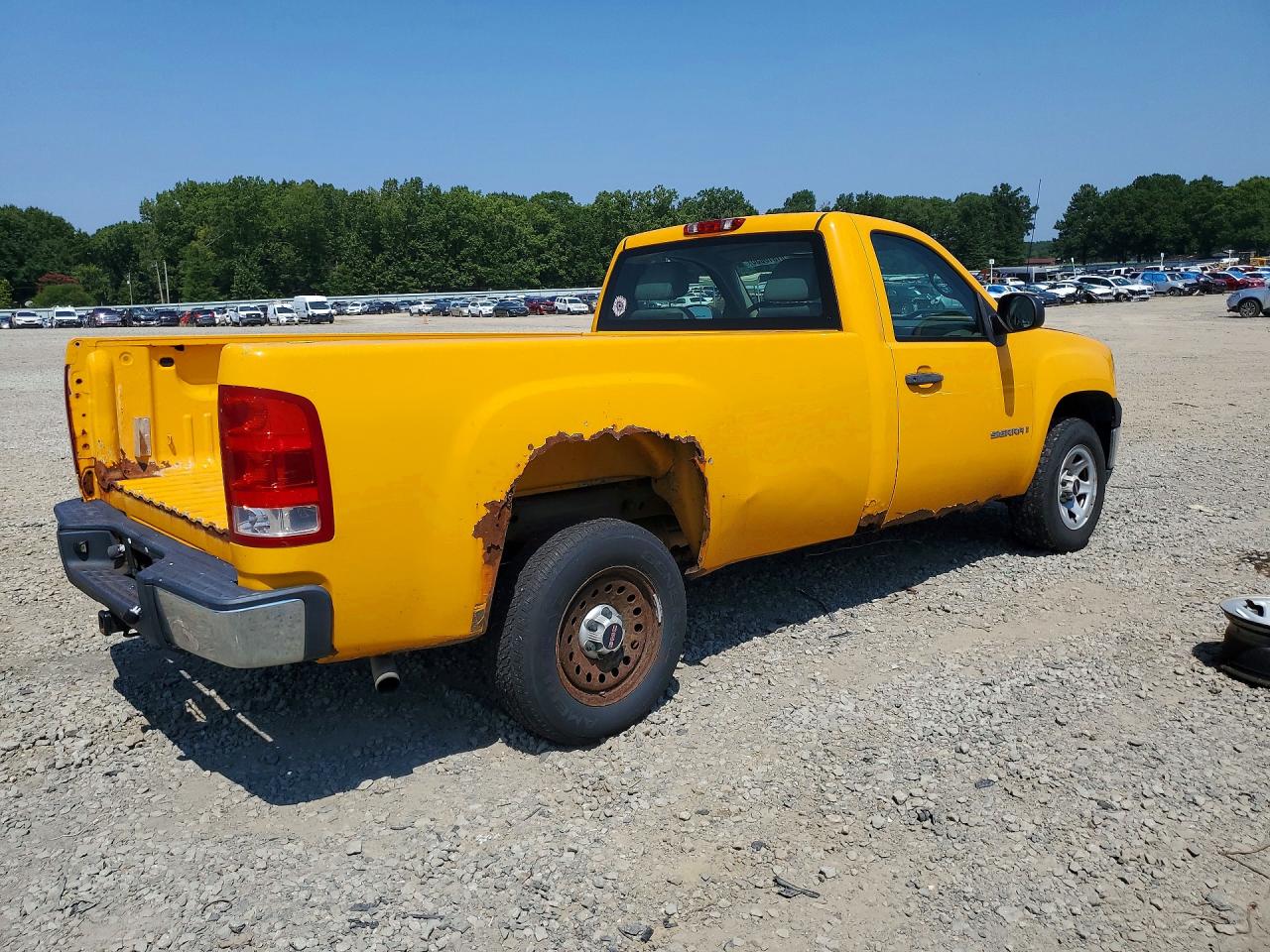 2009 Gmc Sierra C1500 Yellow vin: 1GTEC14X99Z127008