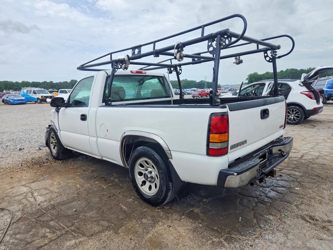 2007 Gmc New Sierra C1500 Classic Белый vin: 1GTEC14XX7Z134711