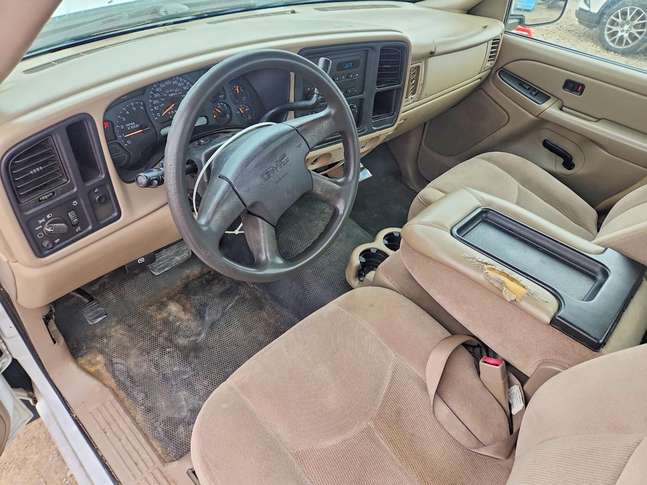 2007 Gmc New Sierra C1500 Classic Белый vin: 1GTEC14XX7Z134711