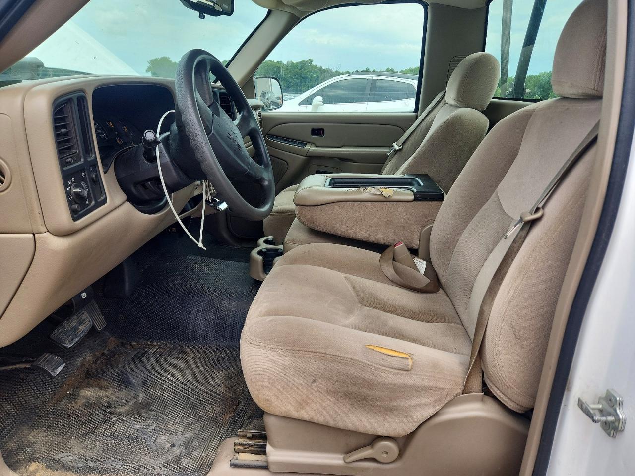 2007 Gmc New Sierra C1500 Classic Белый vin: 1GTEC14XX7Z134711