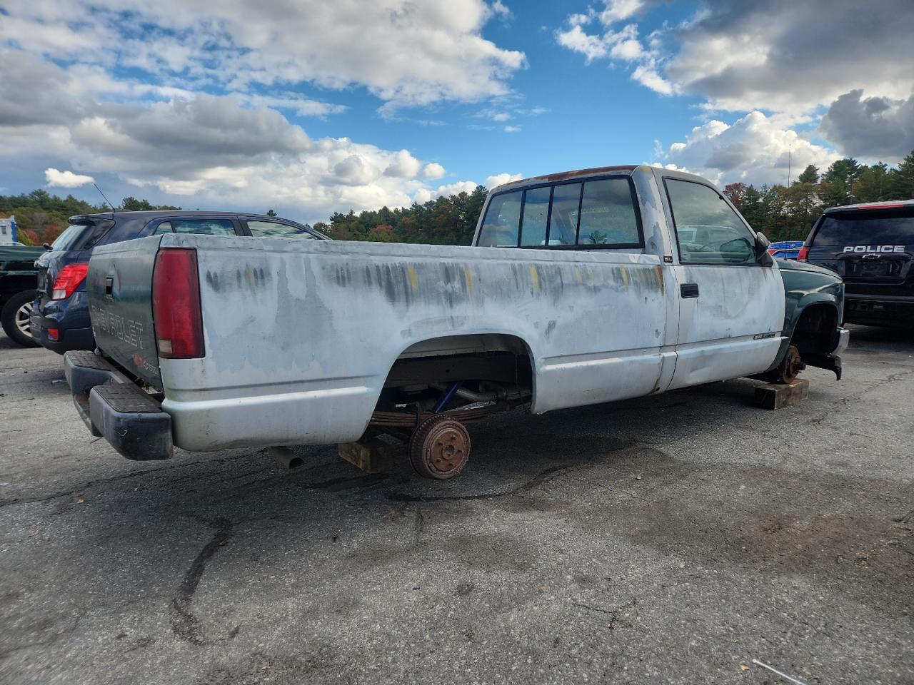 1992 Gmc Sierra C1500 Green vin: 1GTEC14Z4NE528565