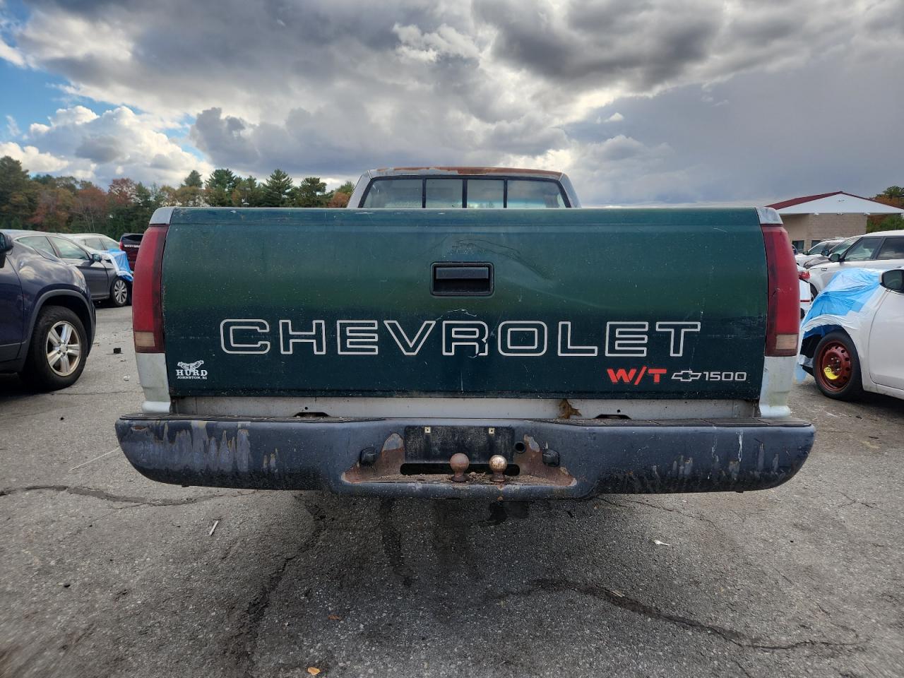 1992 Gmc Sierra C1500 Green vin: 1GTEC14Z4NE528565