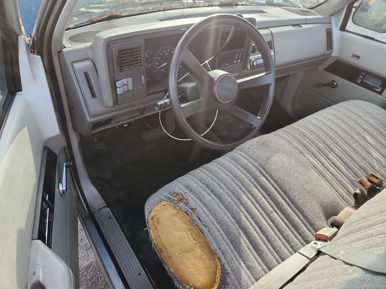 1992 Gmc Sierra C1500 Green vin: 1GTEC14Z4NE528565