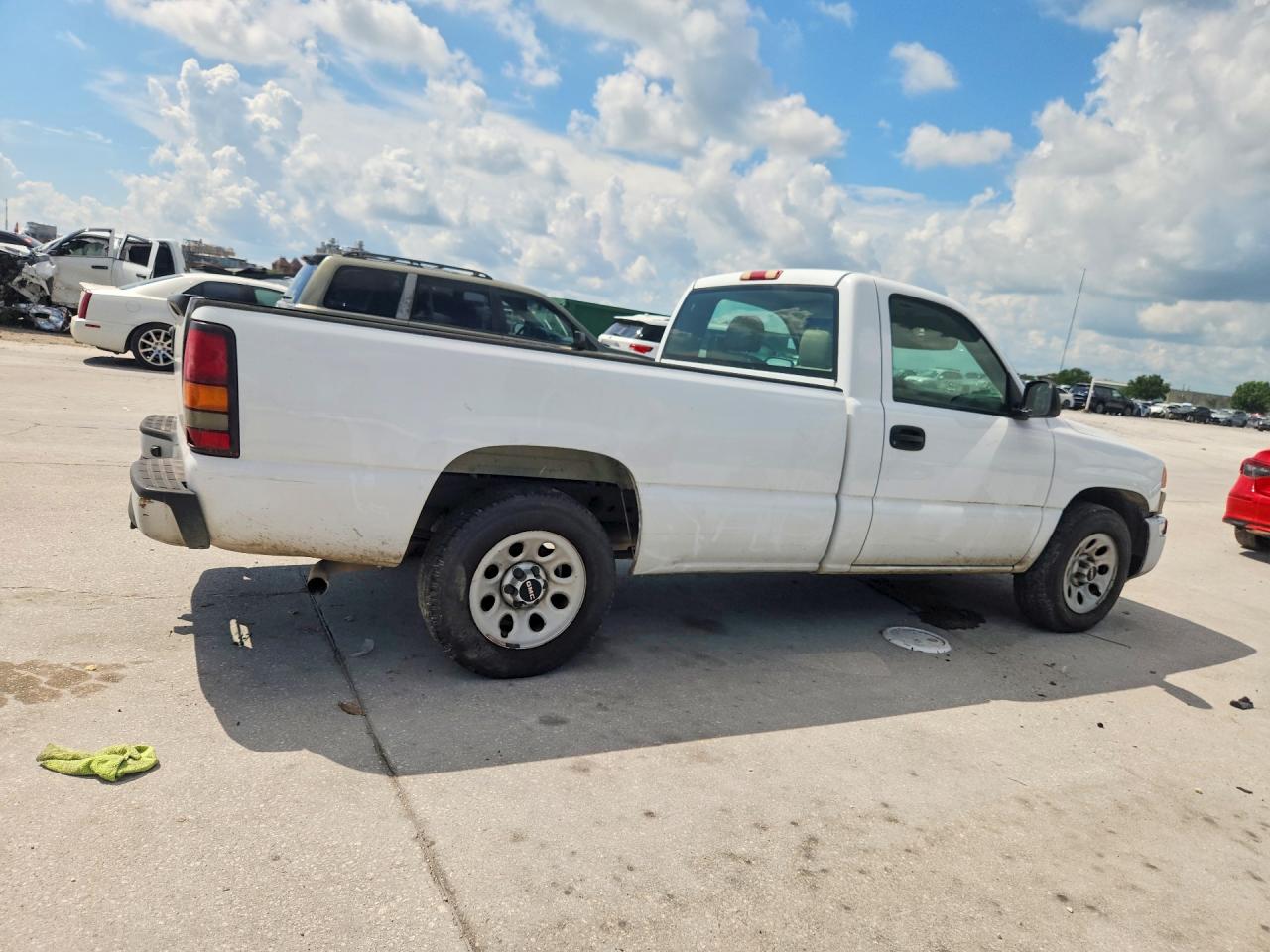 2006 Gmc New Sierra C1500 Белый vin: 1GTEC14Z76E218993