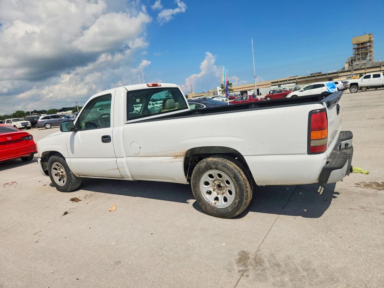 2006 Gmc New Sierra C1500 Белый vin: 1GTEC14Z76E218993