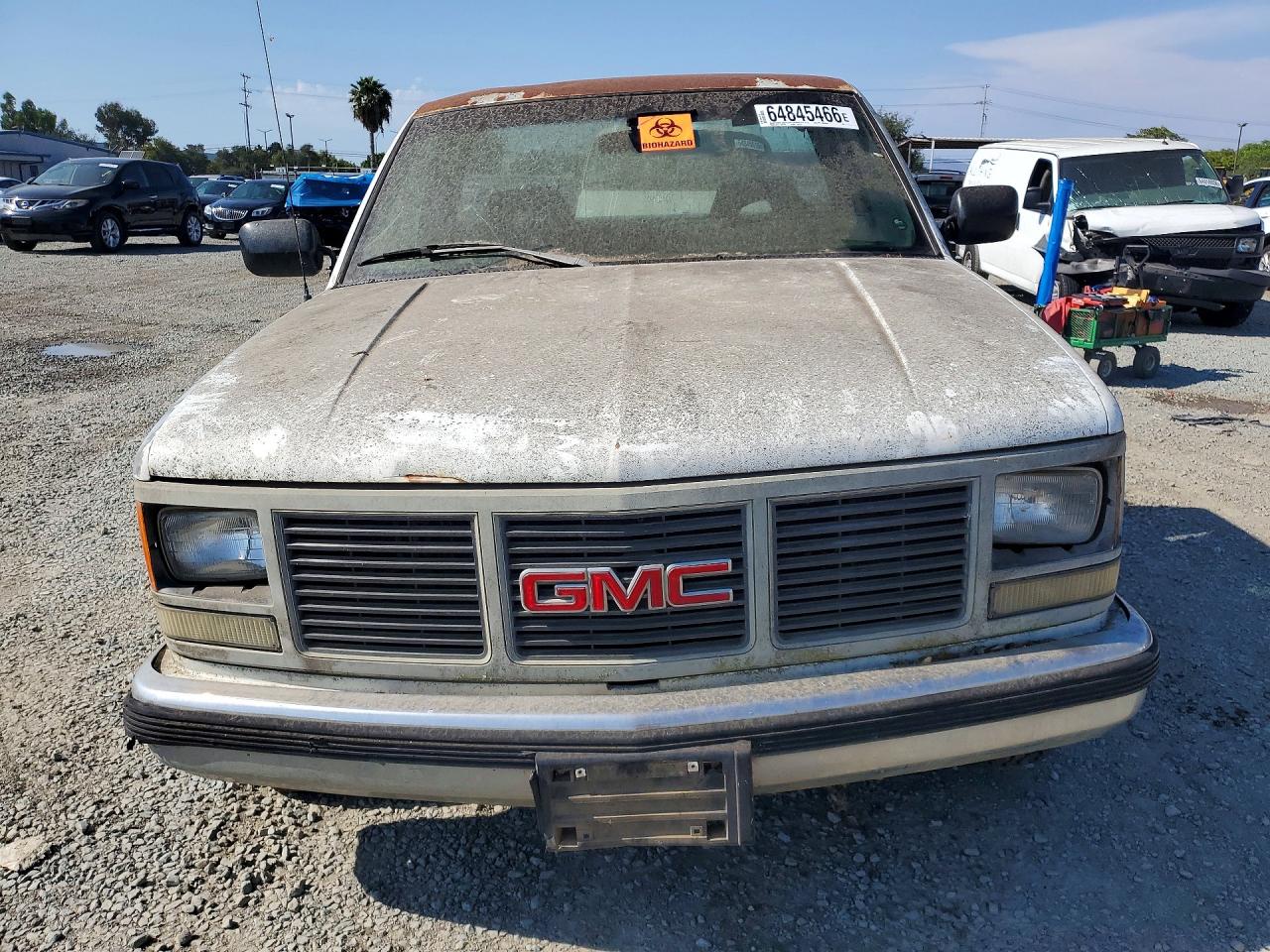 1993 Gmc Sierra C1500 White vin: 1GTEC14Z7PE503047