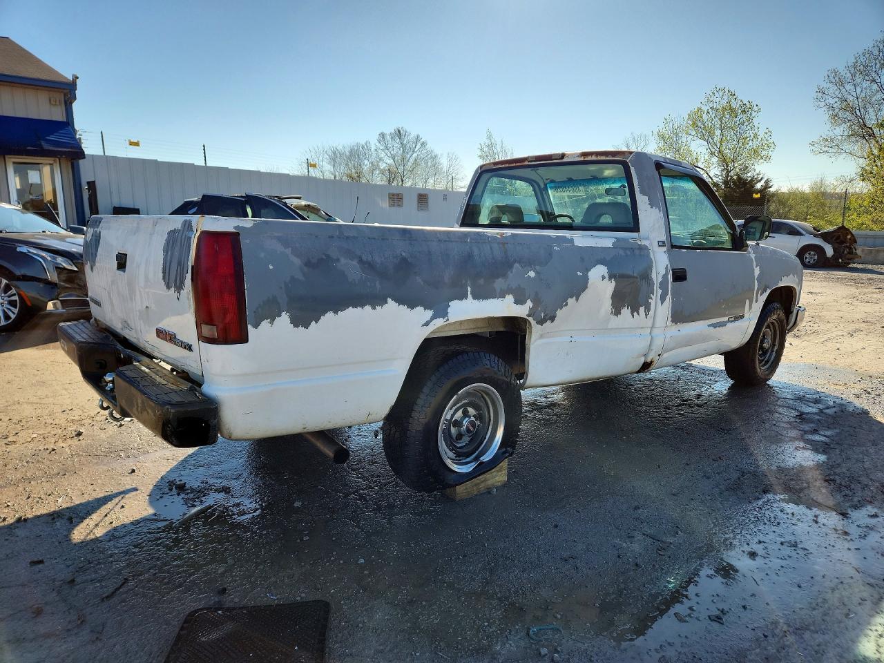 1994 Gmc Sierra C1500 White vin: 1GTEC14Z8RZ521648