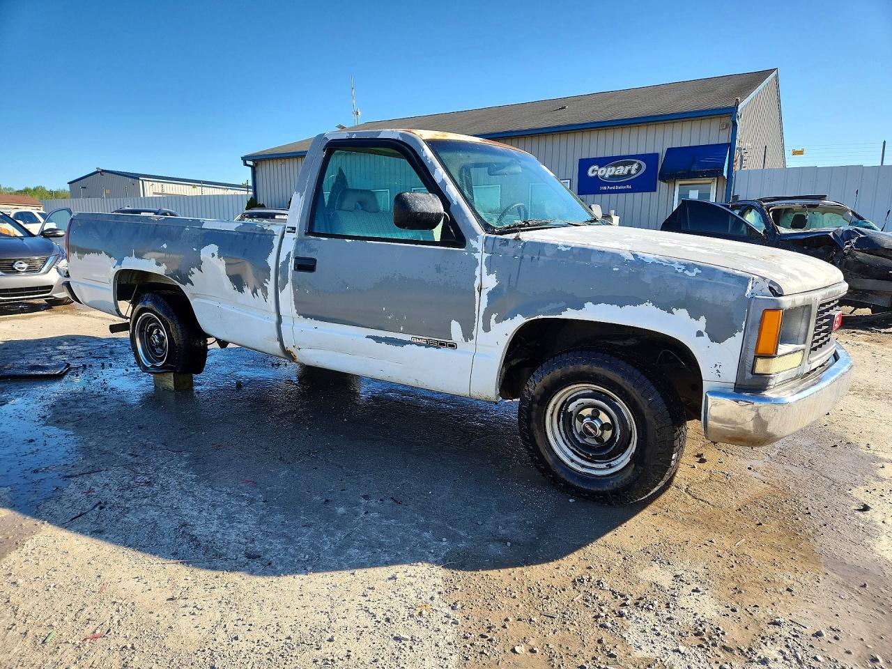 1994 Gmc Sierra C1500 White vin: 1GTEC14Z8RZ521648