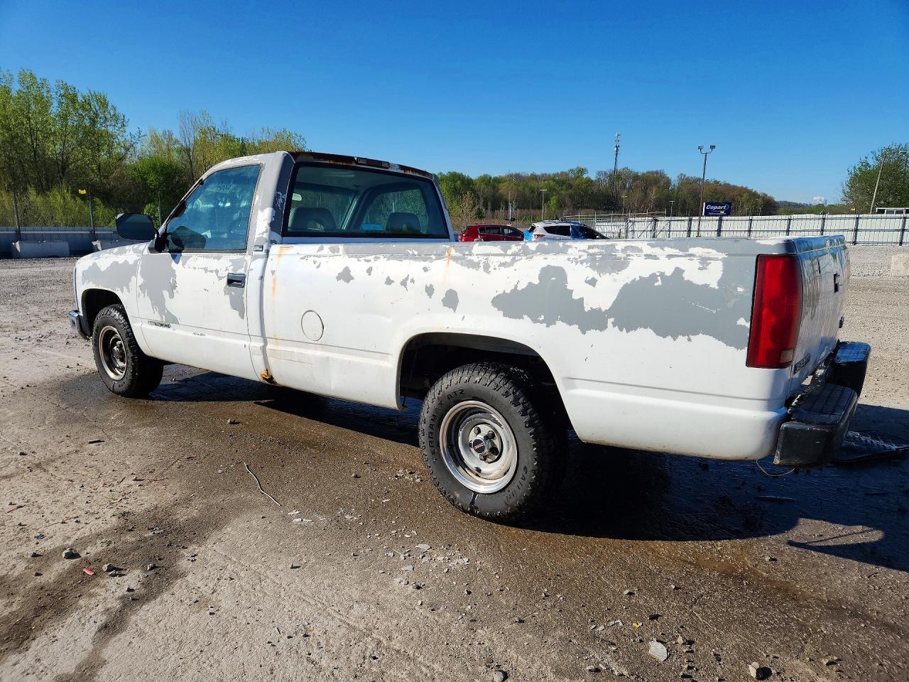 1994 Gmc Sierra C1500 White vin: 1GTEC14Z8RZ521648