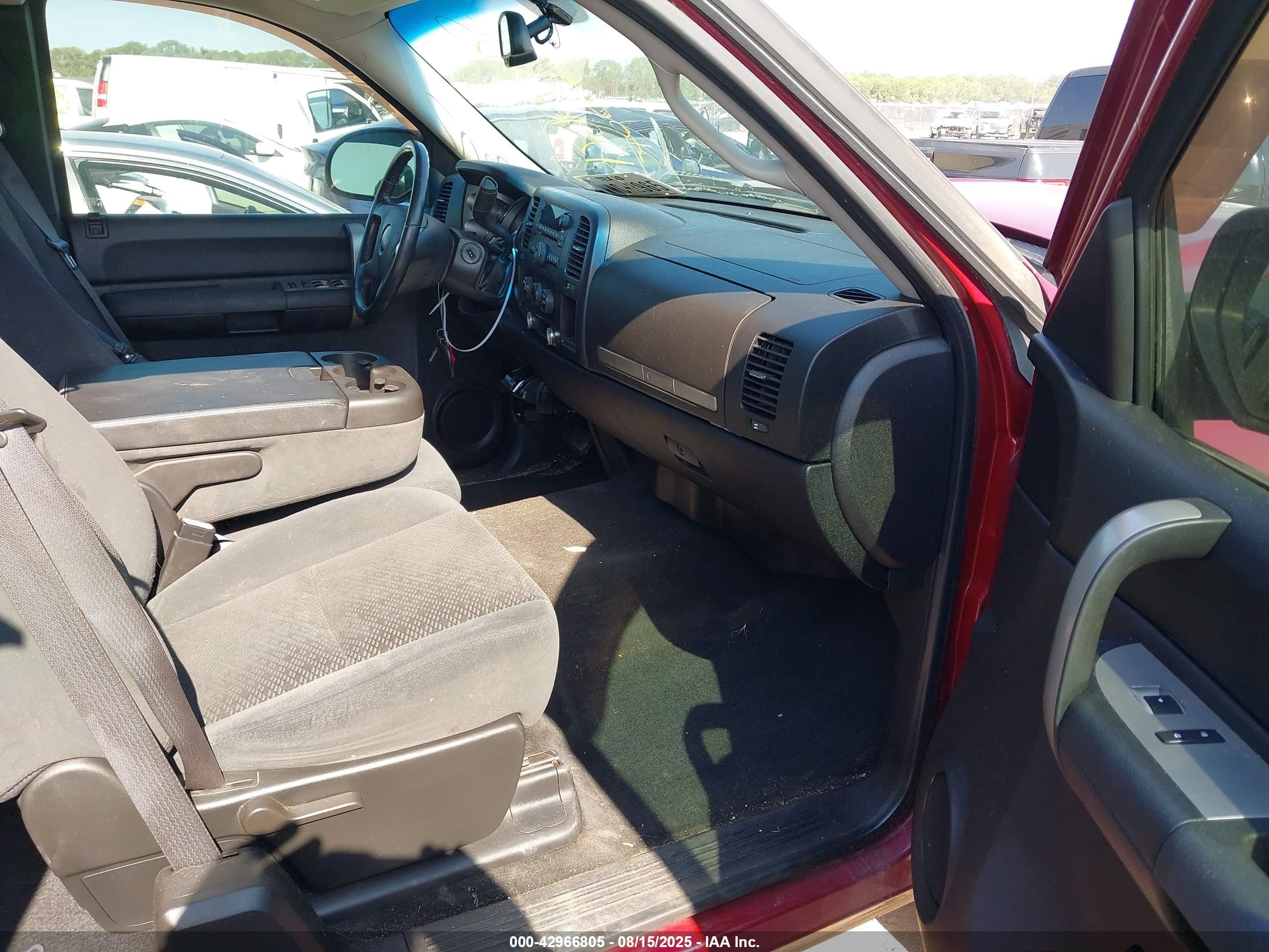 2007 Gmc Sierra 1500 Sle1 Maroon vin: 1GTEC19007Z586940