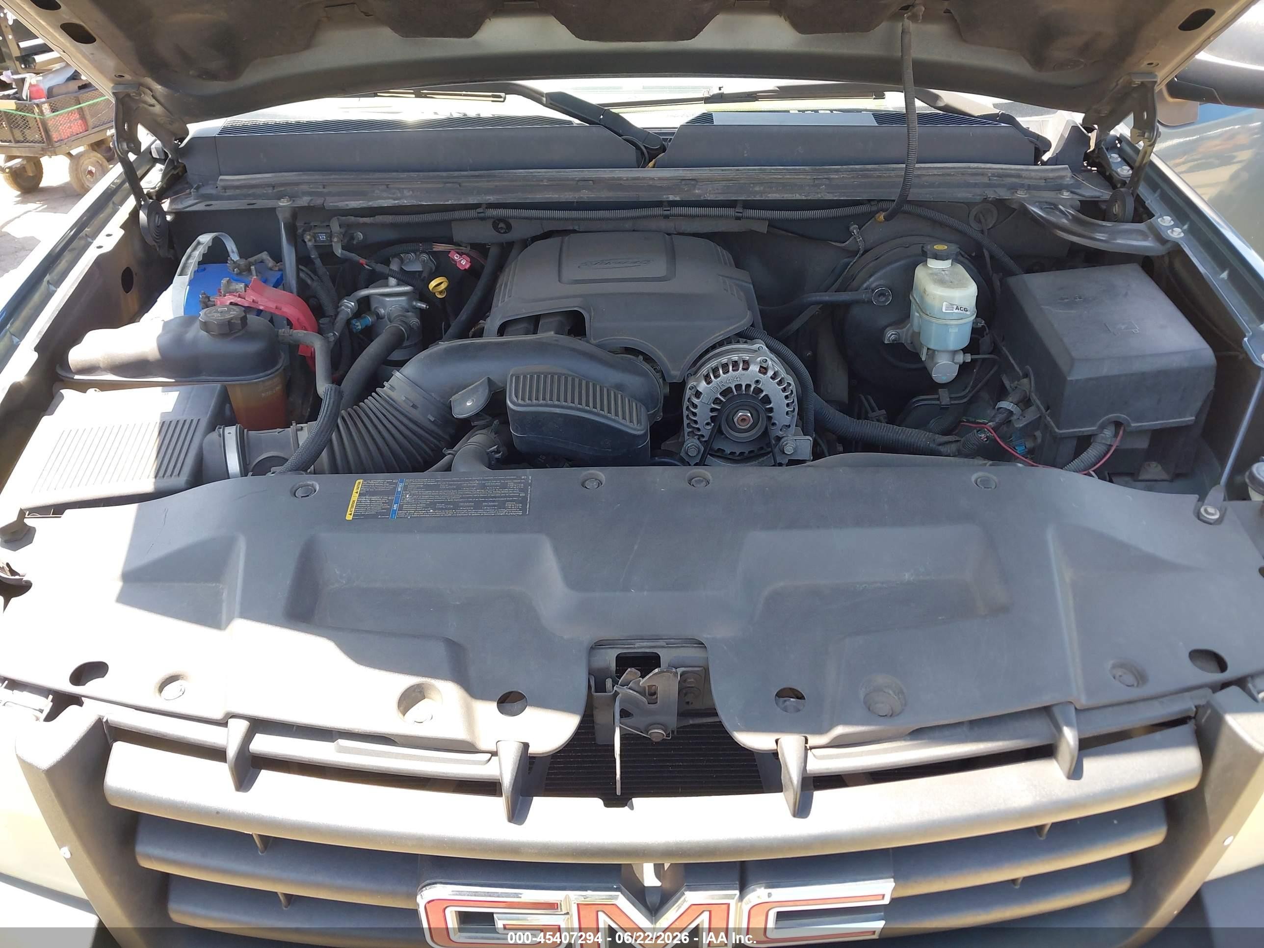 2007 Gmc Sierra 1500 Work Truck Blue vin: 1GTEC19C07Z581635