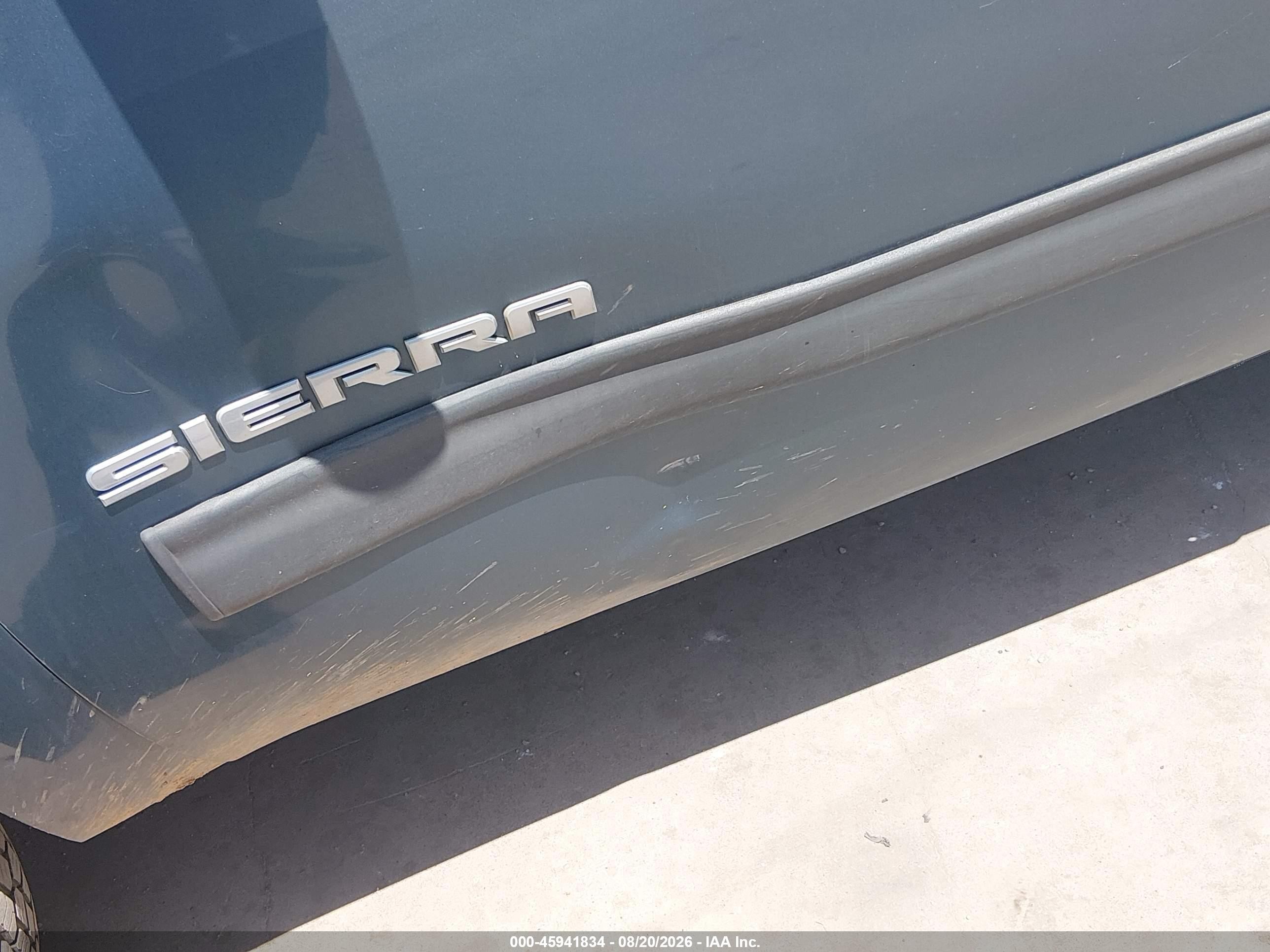2009 Gmc Sierra 1500 Sl Blue vin: 1GTEC19C09Z280754