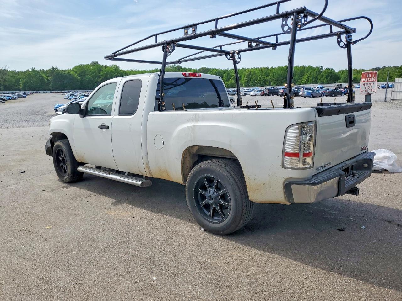 2009 Gmc Sierra C1500 White vin: 1GTEC19C29Z164004