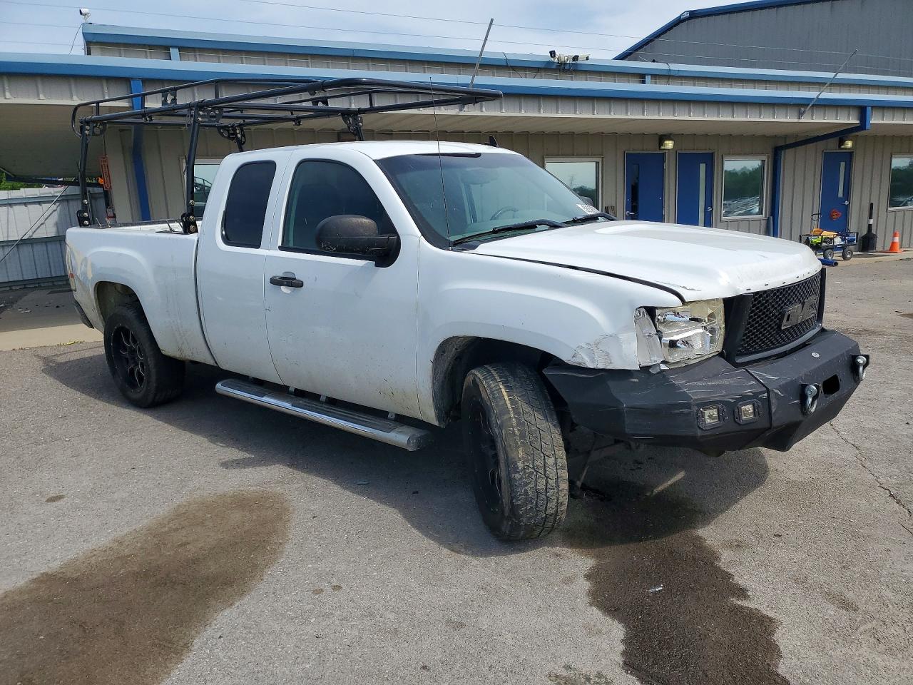 2009 Gmc Sierra C1500 White vin: 1GTEC19C29Z164004